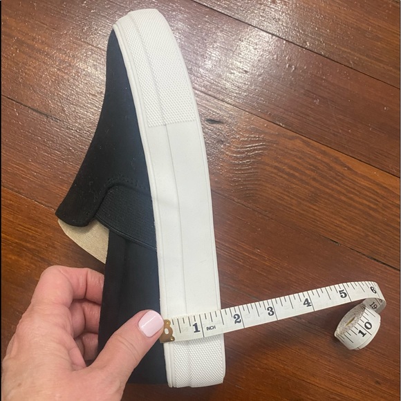 Sueded Slip-on Platform Sneakers - Picture 3 of 3